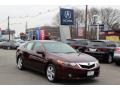 2009 Basque Red Pearl Acura TSX Sedan  photo #1