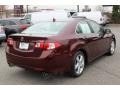 2009 Basque Red Pearl Acura TSX Sedan  photo #3