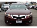 2009 Basque Red Pearl Acura TSX Sedan  photo #8