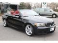 Black Sapphire Metallic - 1 Series 135i Convertible Photo No. 3