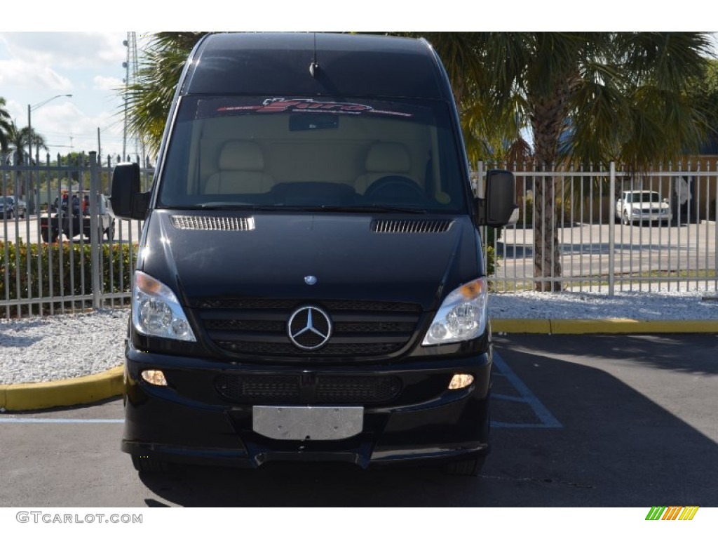 2010 Sprinter 2500 High Roof Limousine - Black / Sand/Driftwood photo #2