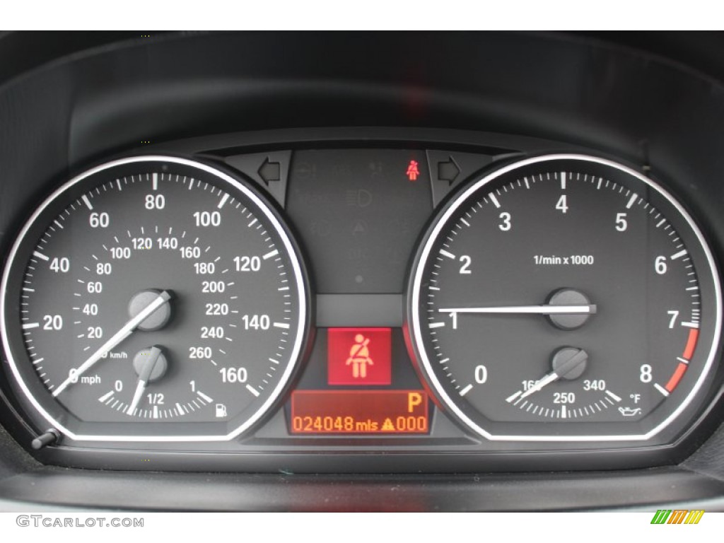 2008 1 Series 135i Convertible - Black Sapphire Metallic / Coral Red photo #17