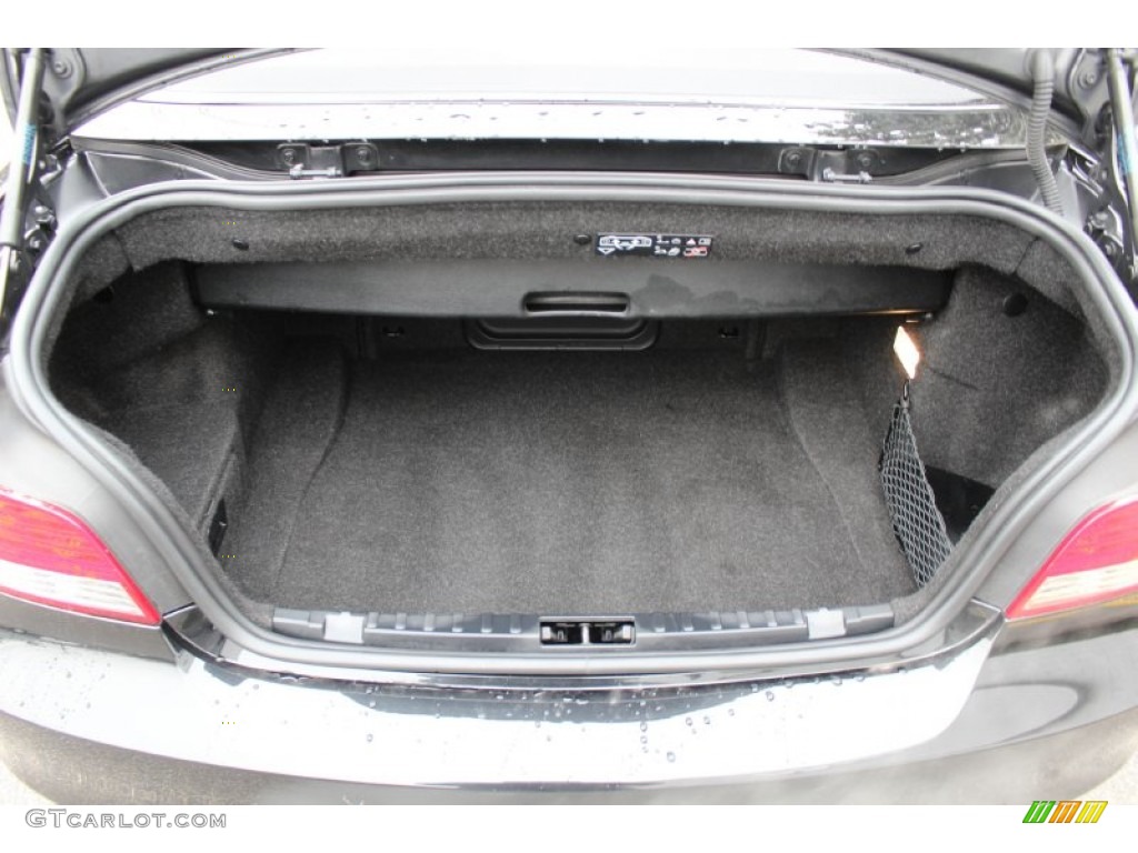 2008 1 Series 135i Convertible - Black Sapphire Metallic / Coral Red photo #20