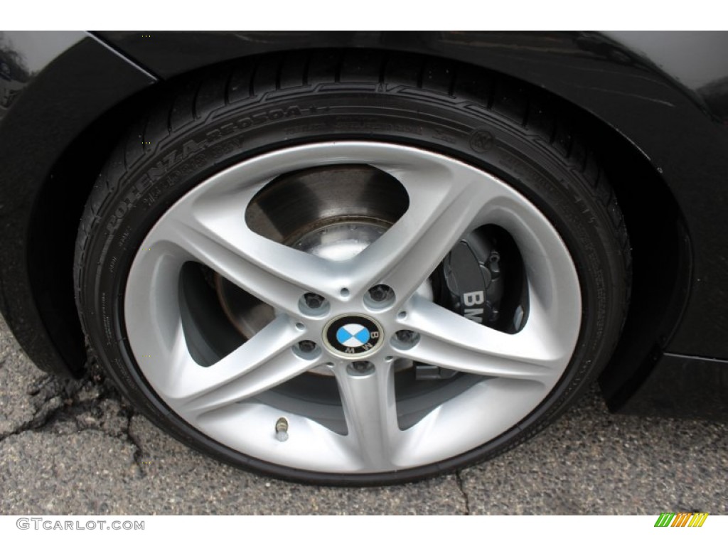 2008 1 Series 135i Convertible - Black Sapphire Metallic / Coral Red photo #30