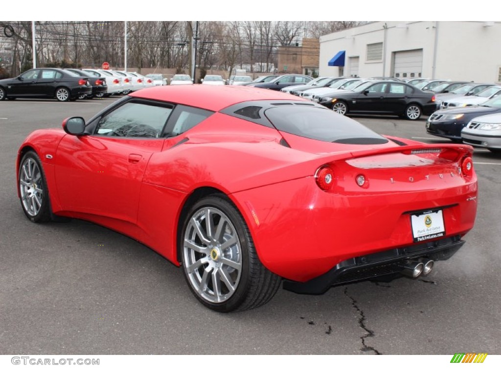 Rear 3/4 2011 Lotus Evora Coupe Parts