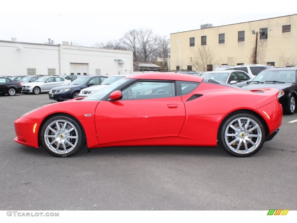 2011 Evora Coupe - Ardent Red / Black photo #8