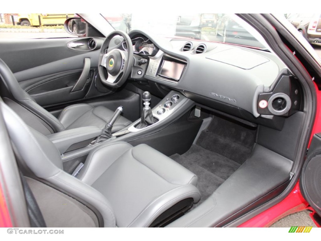 Black Interior 2011 Lotus Evora Coupe Photo #61766500