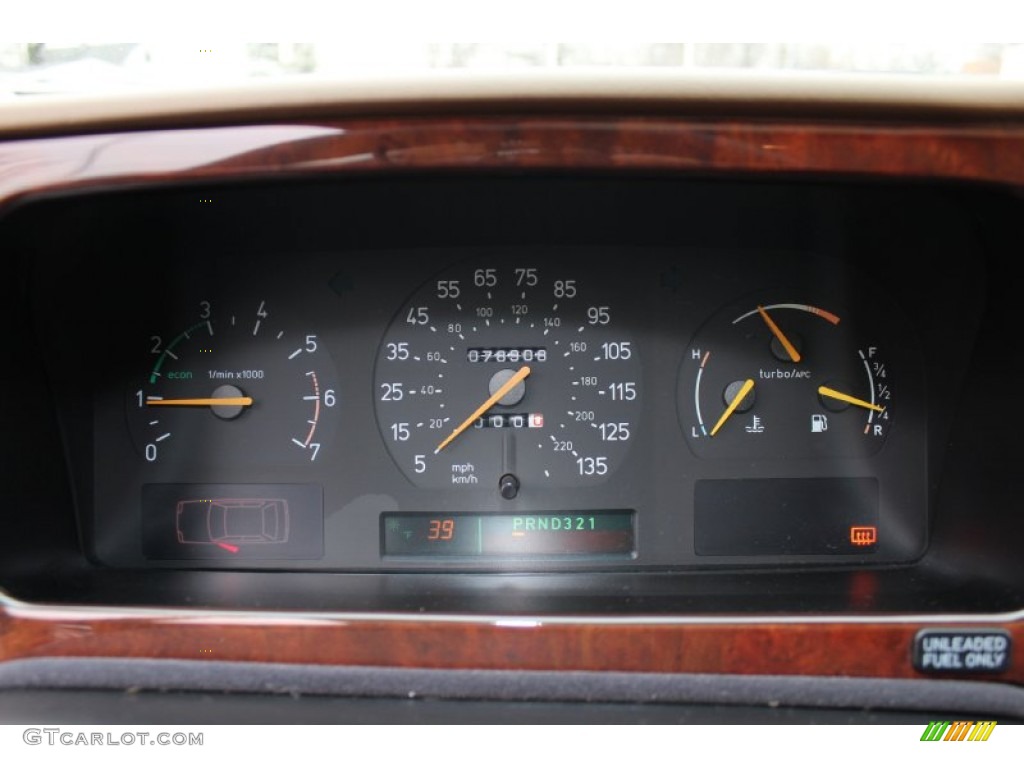 1995 Saab 9000 CSE Turbo Gauges Photos