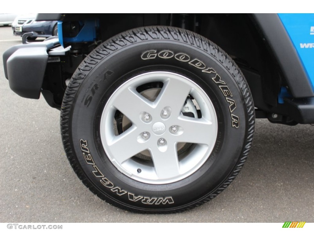 2011 Wrangler Sport S 4x4 - Cosmos Blue / Black photo #29