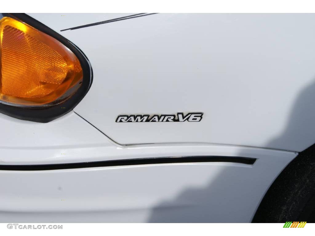 2000 Grand Am GT Sedan - Arctic White / Dark Pewter photo #8