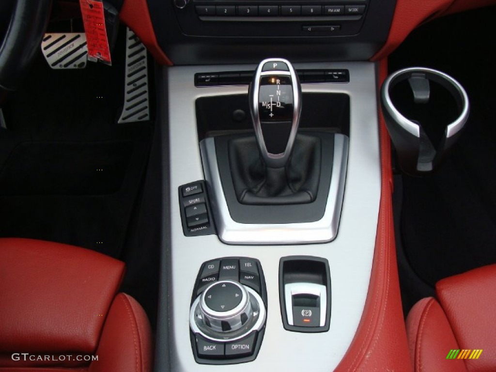 2009 Z4 sDrive35i Roadster - Black Sapphire Metallic / Coral Red Kansas Leather photo #13