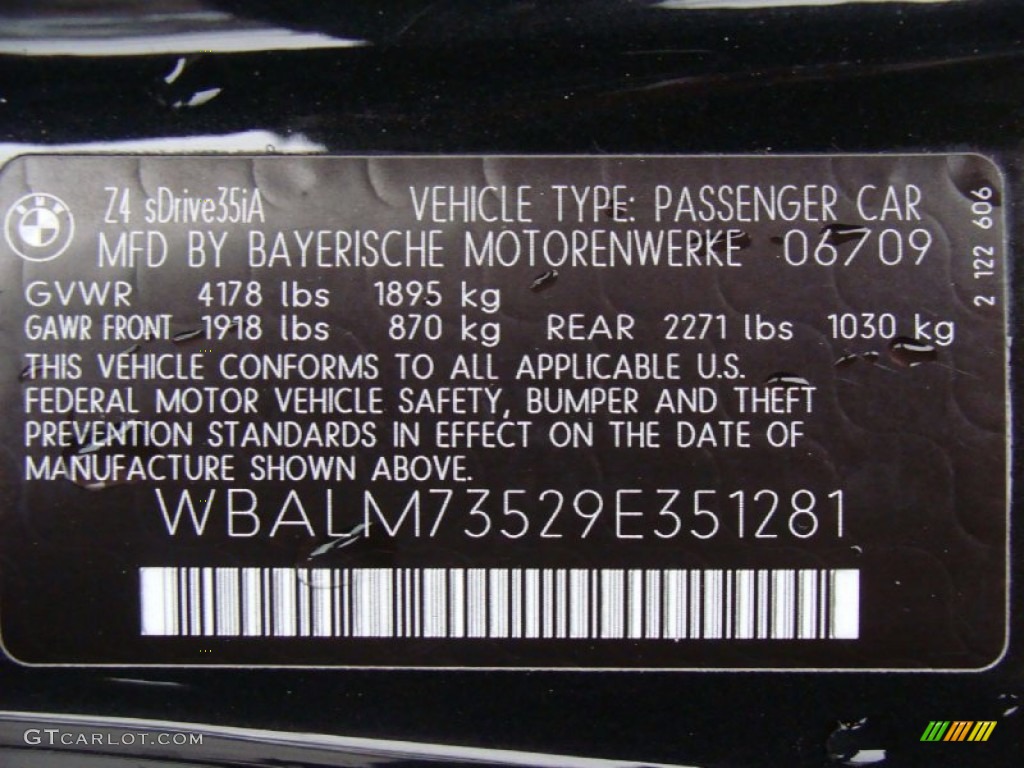 2009 Z4 sDrive35i Roadster - Black Sapphire Metallic / Coral Red Kansas Leather photo #16