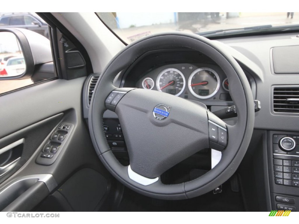 2013 Volvo XC90 3.2 Off Black Steering Wheel Photo #61770425