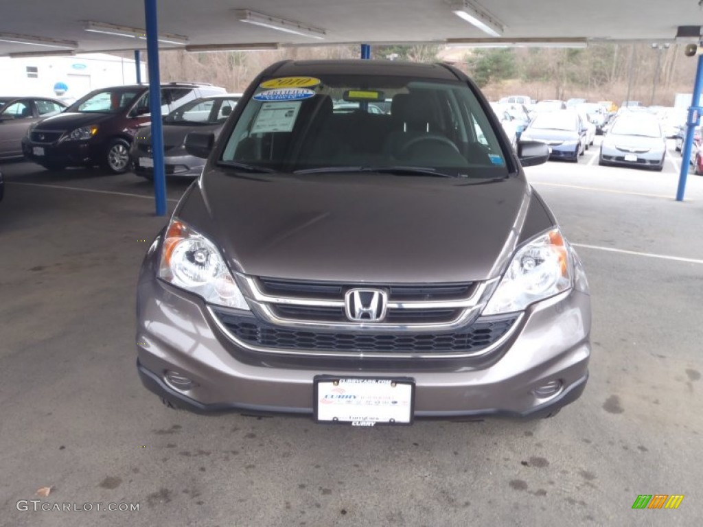 2010 CR-V EX AWD - Polished Metal Metallic / Gray photo #3