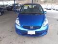 2008 Vivid Blue Pearl Honda Fit Hatchback  photo #3