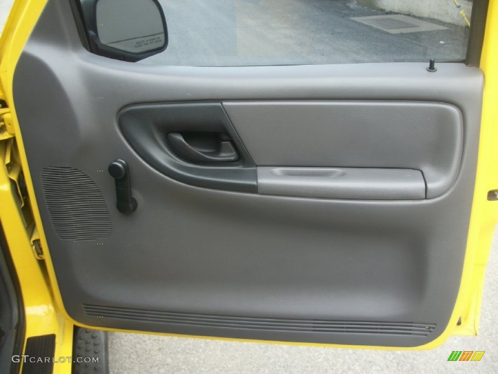 2001 Ranger Edge SuperCab 4x4 - Chrome Yellow / Dark Graphite photo #24