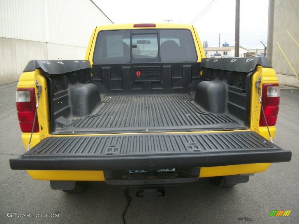 2001 Ranger Edge SuperCab 4x4 - Chrome Yellow / Dark Graphite photo #29