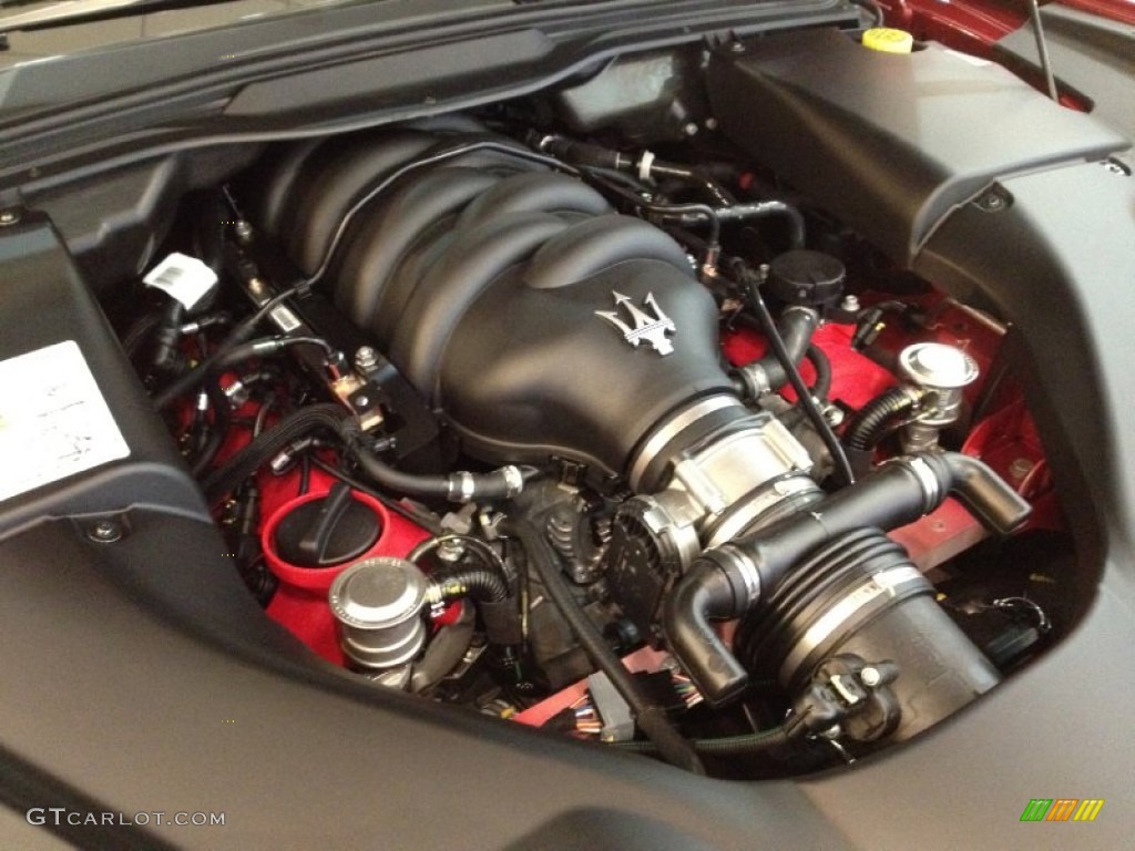 2012 Maserati GranTurismo S Automatic 4.7 Liter DOHC 32-Valve VVT V8 Engine Photo #61772435