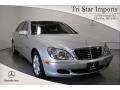 Brilliant Silver Metallic 2004 Mercedes-Benz S 500 4Matic Sedan