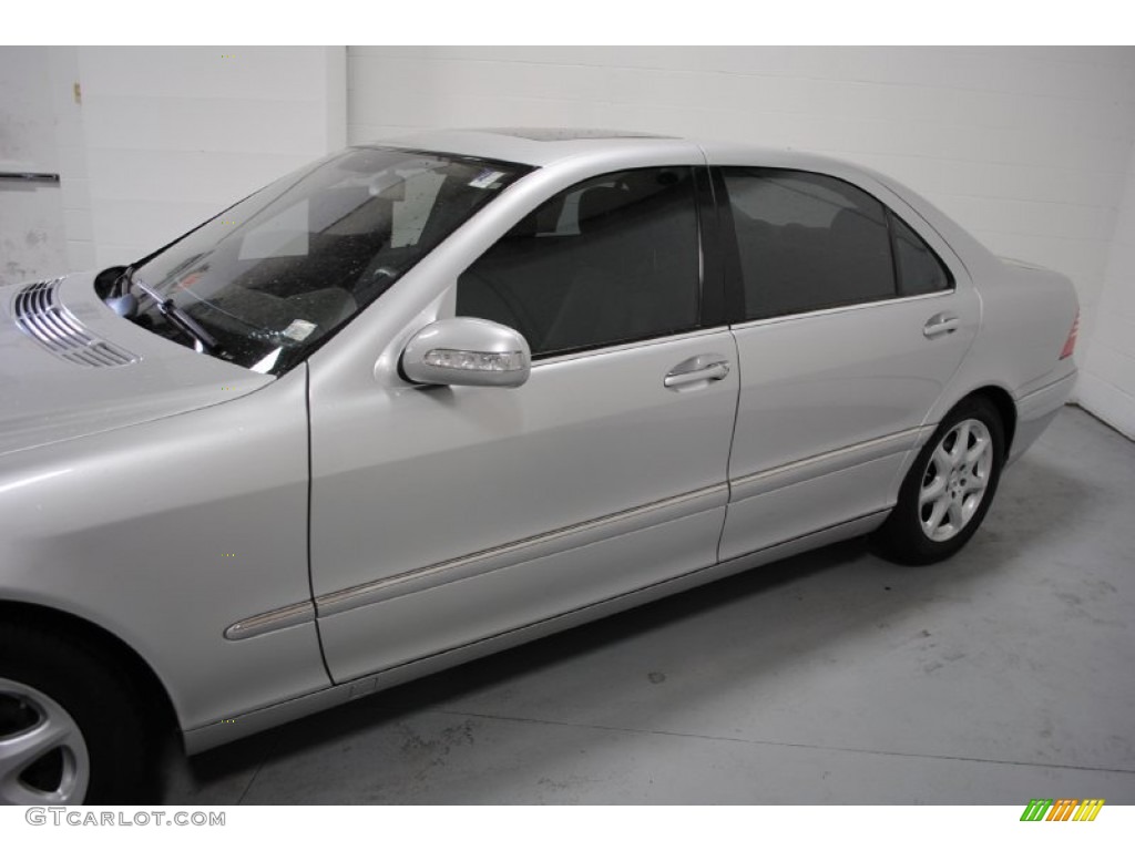 2004 S 500 4Matic Sedan - Brilliant Silver Metallic / Charcoal photo #5