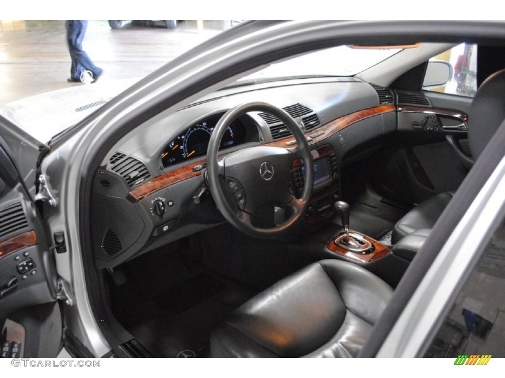 2004 S 500 4Matic Sedan - Brilliant Silver Metallic / Charcoal photo #7