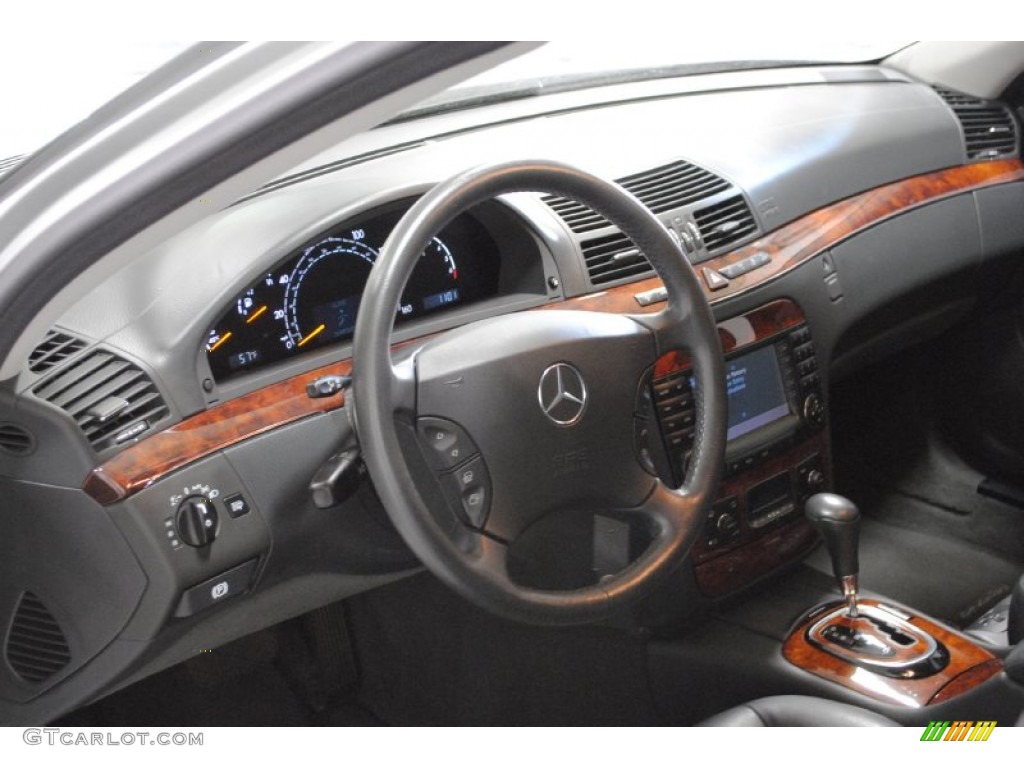 2004 S 500 4Matic Sedan - Brilliant Silver Metallic / Charcoal photo #8