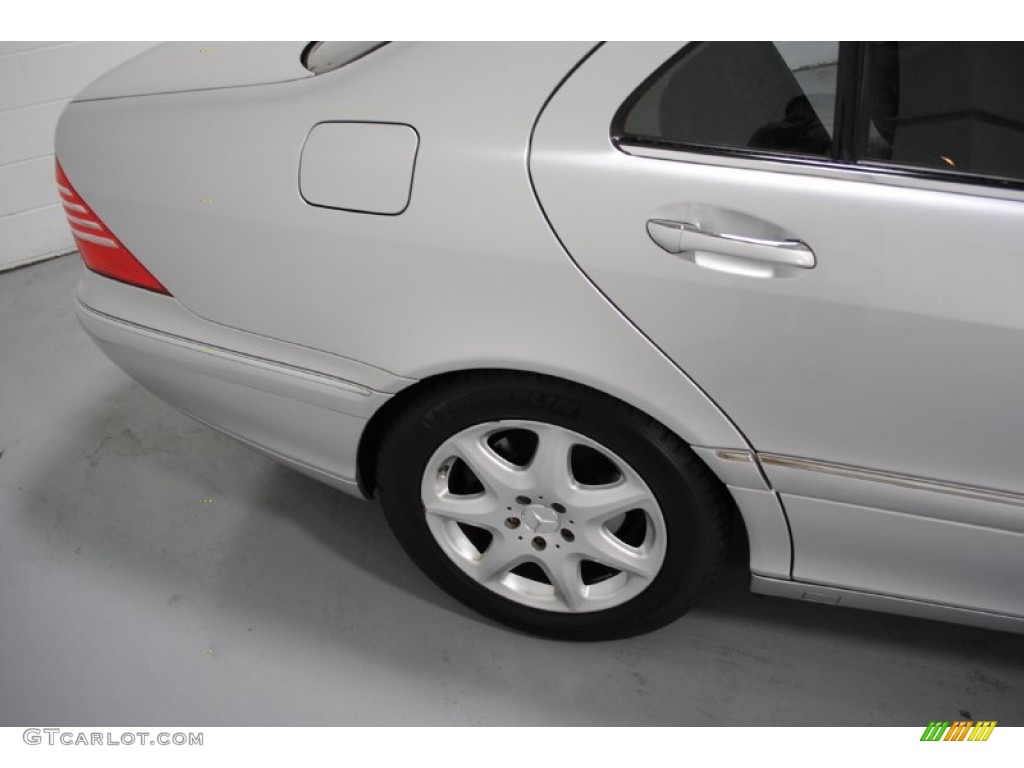 2004 S 500 4Matic Sedan - Brilliant Silver Metallic / Charcoal photo #17