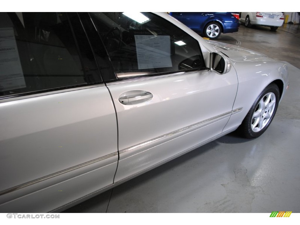2004 S 500 4Matic Sedan - Brilliant Silver Metallic / Charcoal photo #18