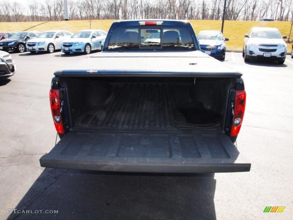 2007 Canyon SLE Extended Cab - Midnight Blue Metallic / Dark Pewter photo #5