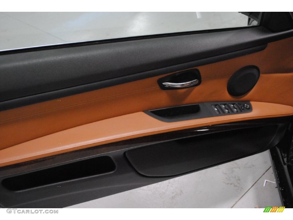 2008 3 Series 328i Convertible - Jet Black / Saddle Brown/Black photo #8