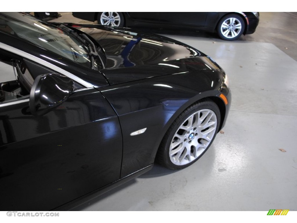 2008 3 Series 328i Convertible - Jet Black / Saddle Brown/Black photo #20