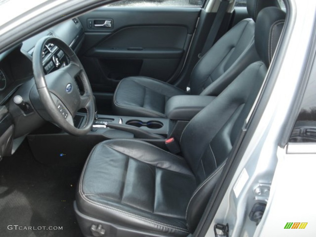 Charcoal Black Interior 2009 Ford Fusion SEL V6 AWD Photo #61773726