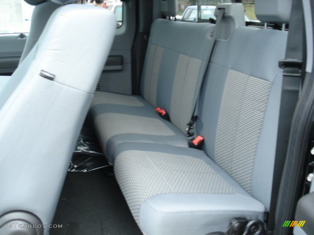 2012 Ford F350 Super Duty XLT SuperCab 4x4 Rear Seat Photo #61774109