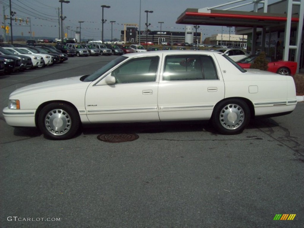 1997 DeVille Sedan - White / Shale/Neutral photo #2