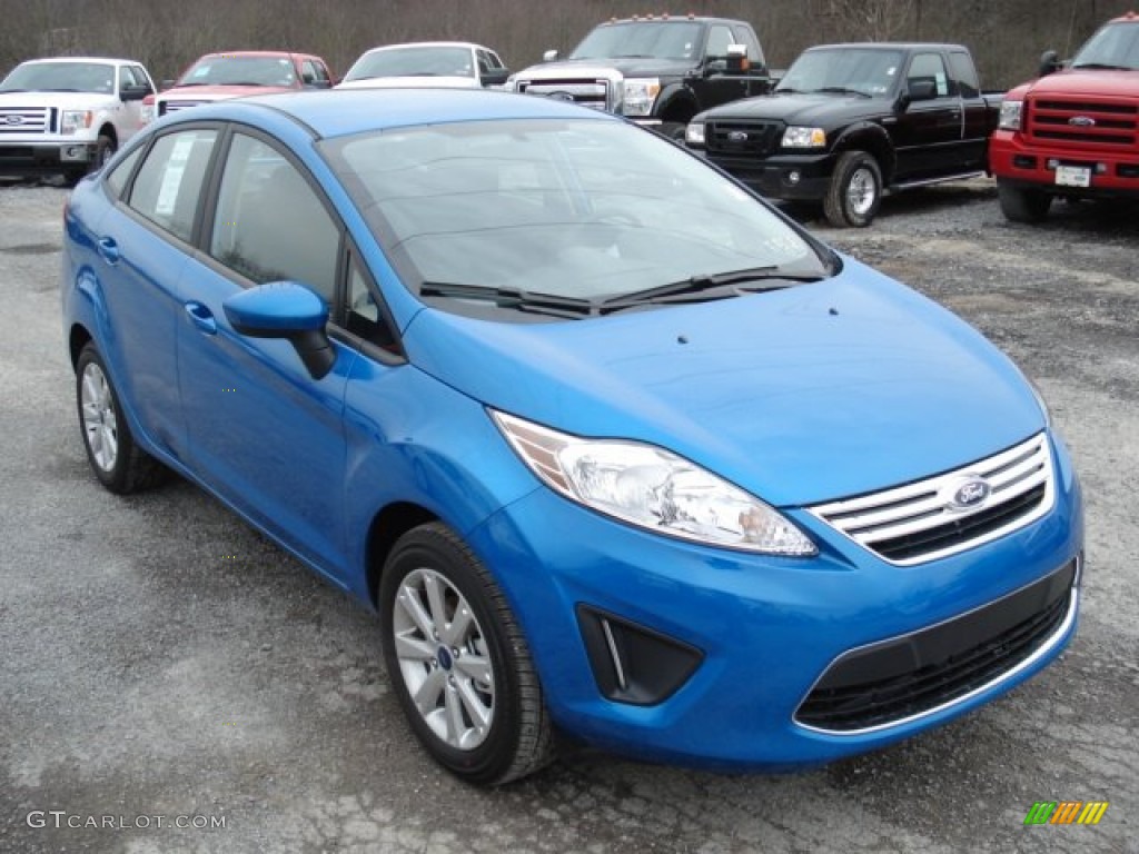 Blue Candy Metallic 2012 Ford Fiesta SE Sedan Exterior Photo #61774511