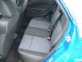 Charcoal Black/Blue 2012 Ford Fiesta SE Sedan Interior Color