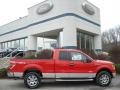 Race Red 2012 Ford F150 XLT SuperCab 4x4