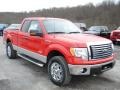 Race Red 2012 Ford F150 XLT SuperCab 4x4 Exterior