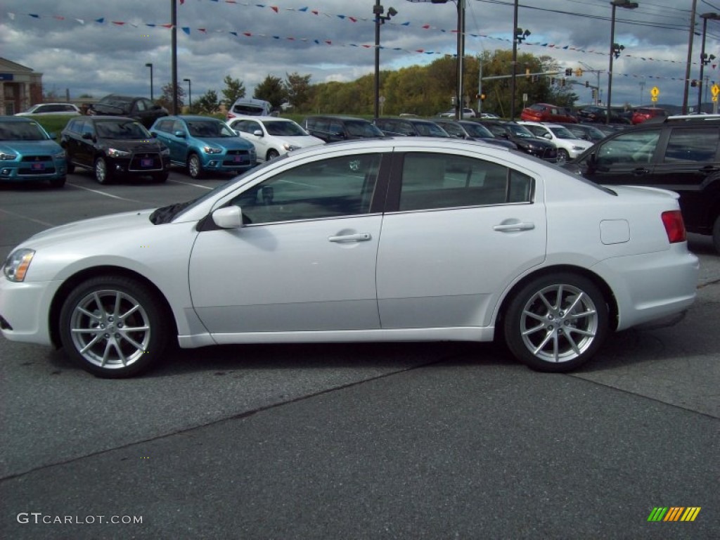 2012 Galant SE - White Pearl / Gray Sport photo #2