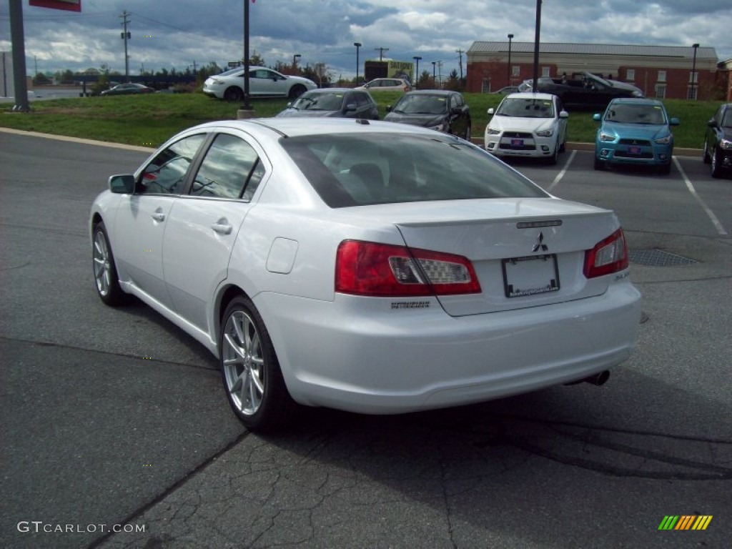 2012 Galant SE - White Pearl / Gray Sport photo #3