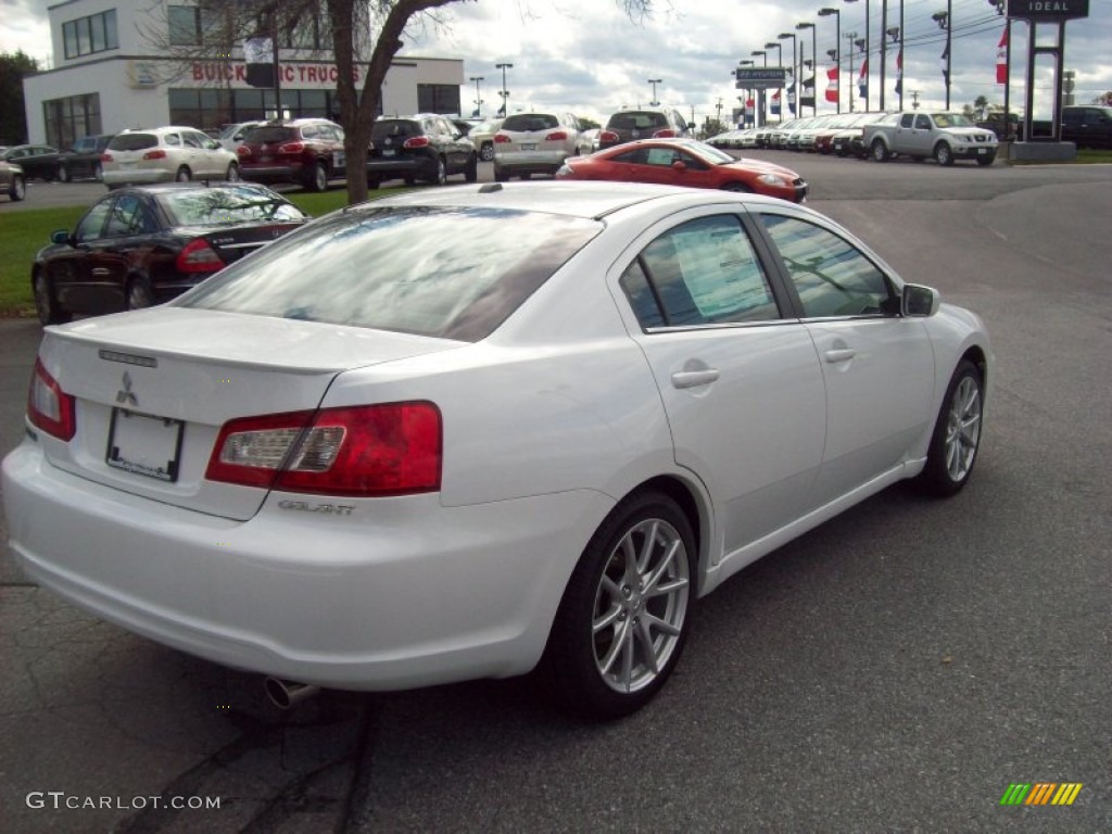 2012 Galant SE - White Pearl / Gray Sport photo #7