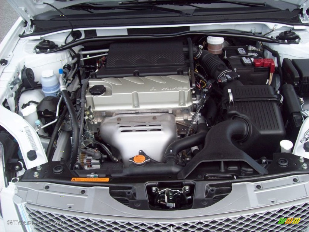 2012 Galant SE - White Pearl / Gray Sport photo #12