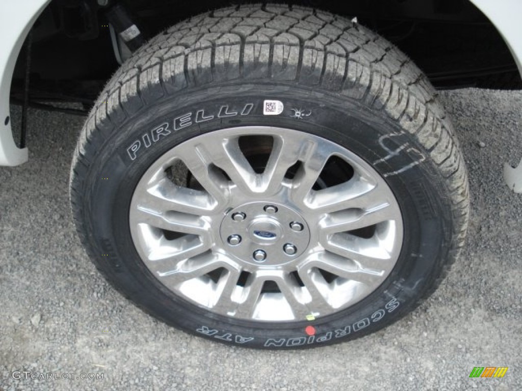 2012 Ford F150 Platinum SuperCrew 4x4 Wheel Photo #61775402