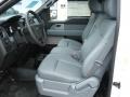 Steel Gray Interior Photo for 2011 Ford F150 #61775939