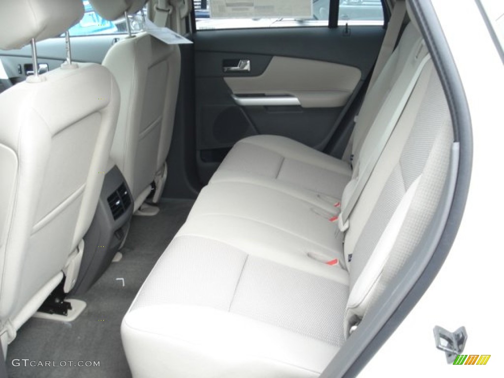 Medium Light Stone Interior 2012 Ford Edge SEL AWD Photo #61776119