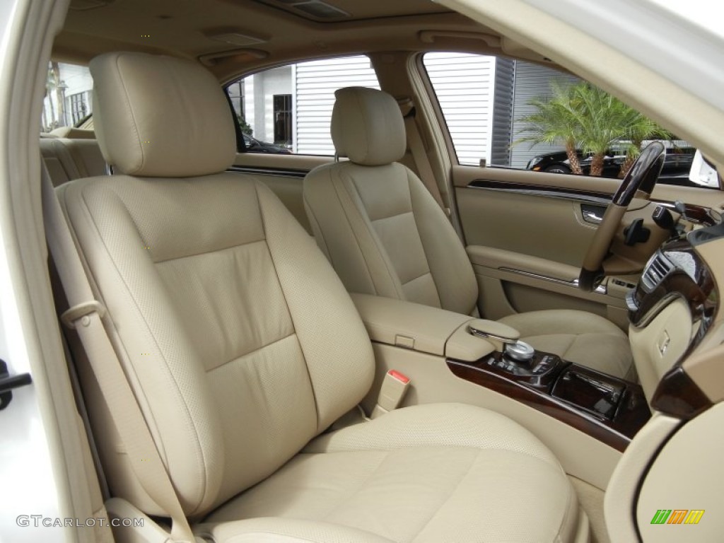 Cashmere/Savanah Interior 2011 Mercedes-Benz S 550 Sedan Photo #61776629