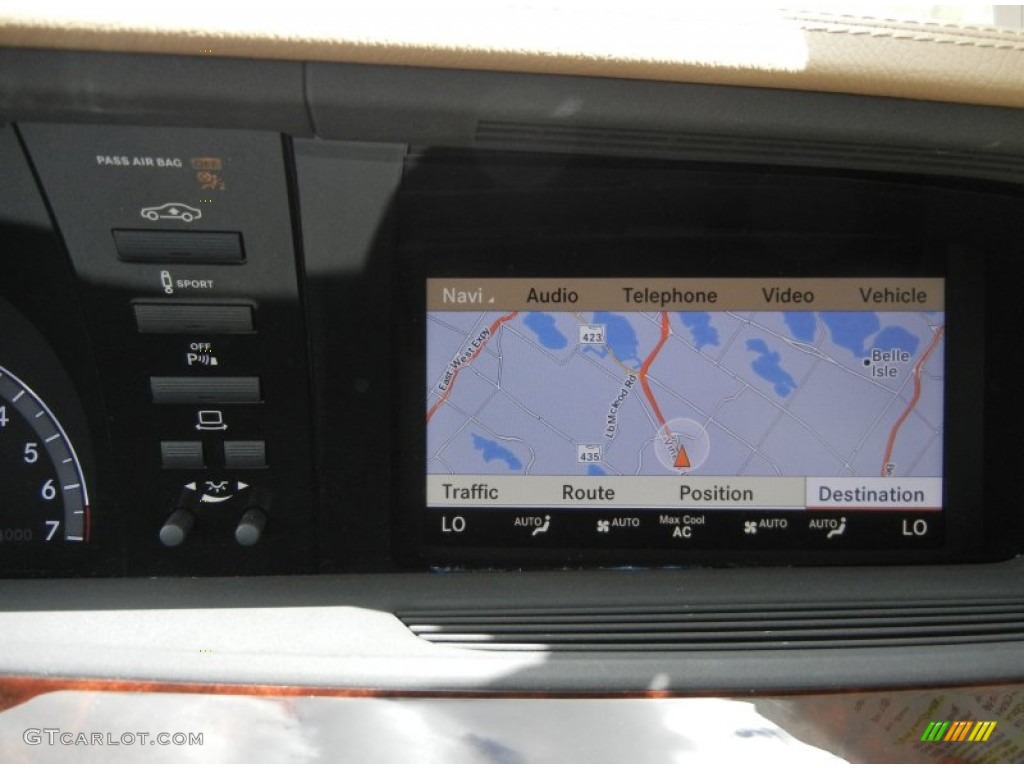 2011 Mercedes-Benz S 550 Sedan Navigation Photo #61776676