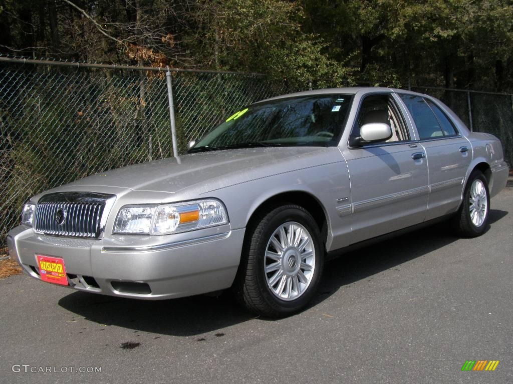 2009 Grand Marquis LS - Silver Birch Metallic / Medium Light Stone photo #1