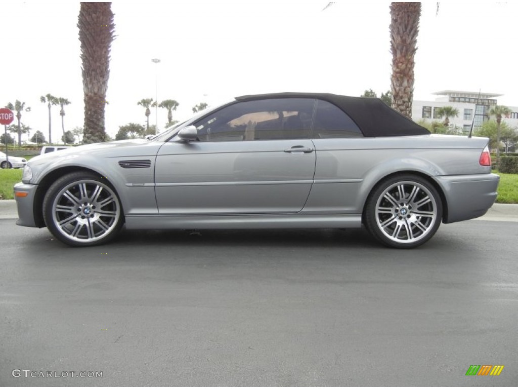 Silver Grey Metallic 2004 BMW M3 Convertible Exterior Photo #61777853