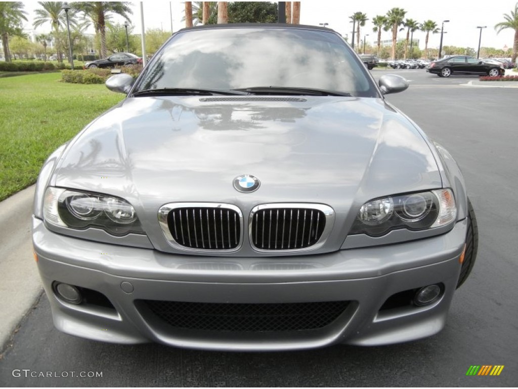 Silver Grey Metallic 2004 BMW M3 Convertible Exterior Photo #61777871